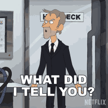What Did I Tell You Rand Ridley GIF - What Did I Tell You Rand Ridley Inside Job GIFs