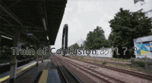 Train Confusion GIF - Train Confusion Whats My Stage GIFs