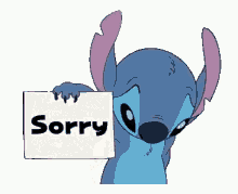Sorry Stitch GIF - Sorry Stitch GIFs