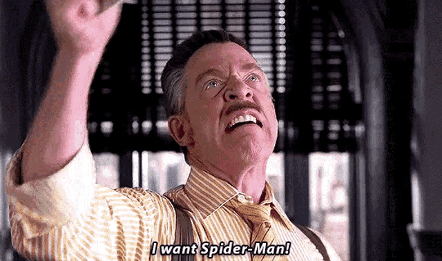 Spiderman Jj Jameson GIF - Spiderman Jj Jameson Newspaper - Discover &  Share GIFs
