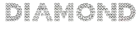 a black and white drawing of the word pyramid on a white background