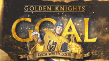 Zach Whitecloud Knights Goal GIF - Zach Whitecloud Knights Goal Vegas Born GIFs