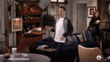 Jack Mcfarland Laughing GIF - Jack Mcfarland Laughing Will And Grace GIFs