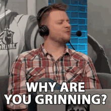 Why Are You Grinning Ryan Bailey GIF - Why Are You Grinning Ryan Bailey Aggro GIFs