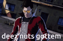 Deez Nuts No More Hero GIF - Deez Nuts No More Hero Travis Touchdown GIFs