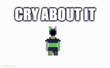 Cry About It Protogen GIF - Cry About It Protogen Voxel GIFs