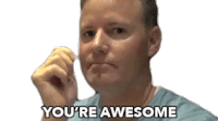 Youre Awesome Thumbs Up Sticker - Youre Awesome Thumbs Up All The Best Stickers