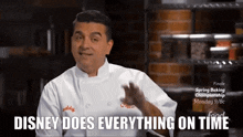 Disney Does Everything On Time Cake Boss GIF - Disney Does Everything On Time Disney On Time GIFs