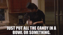 Parks And Rec April Ludgate GIF - Parks And Rec April Ludgate Just Put All The Candy In A Bowl Or Something GIFs