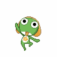 keroro sargento jumping excited