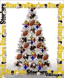 Love Steelers GIF - Love Steelers Christmas Tree GIFs