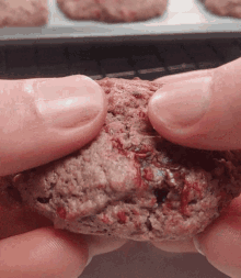 Chunky Chocolate Raspberry GIF - Chunky Chocolate Raspberry Cookie GIFs