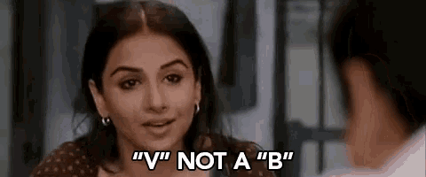 a woman says 
