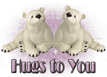 Polar Bears Hugs To You GIF - Polar Bears Hugs To You GIFs