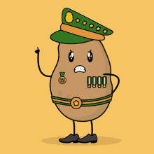 Potatocommandos General GIF - Potatocommandos General Potato GIFs