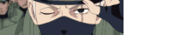a close up of a cartoon character 's face with his eyes closed