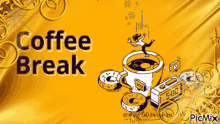 Coffee Coffee Break GIF - Coffee Coffee Break Cup GIFs