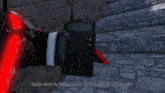 a cartoon character is holding a red light and says " copy that "