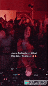 Jayda G Boiler Room GIF - Jayda G Jayda Boiler Room GIFs
