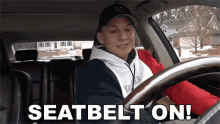 Seatbelt On Conner Bobay GIF - Seatbelt On Conner Bobay Safety First GIFs