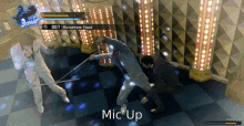 Yakuza Mic Up GIF - Yakuza Mic Up Microphone GIFs