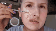Face Paint Prosthetic GIF - Face Paint Prosthetic Diy GIFs