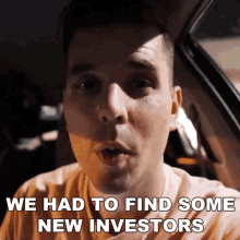 We Had To Find Some New Investors Dave Crosby GIF - We Had To Find Some New Investors Dave Crosby Claire And The Crosbys GIFs