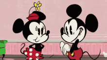 Smooch Minnie Mouse GIF - Smooch Minnie Mouse Mickey Mouse GIFs