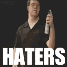 Haters Gonna Hate Hairspray GIF - Haters Gonna Hate Hairspray Hair GIFs