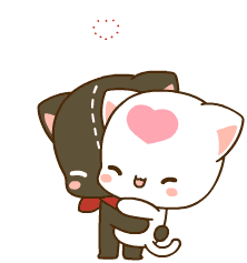 Hug Kitten Sticker - Hug Kitten Kitty Stickers