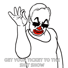 Clown Salt GIF - Clown Salt Tickets GIFs