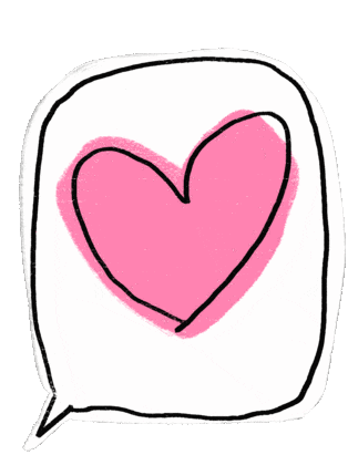 Heart Love Sticker - Heart Love Stickers