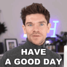 Have A Good Day Robin James GIF - Have A Good Day Robin James A Good Day To You GIFs