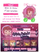 a poster that says peno is calling and has a picture of peno