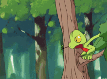 Treecko Parkour GIF - Treecko Parkour Pokémon Treecko GIFs