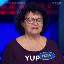 Yup Paula GIF - Yup Paula Family Feud Canada GIFs