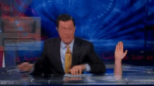 Stephen Colbert High Five GIF - Stephen Colbert High Five GIFs