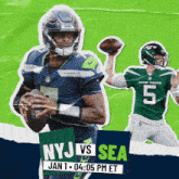 Seattle Seahawks Vs. New York Jets Pre Game GIF - Nfl National Football League Football League GIFs