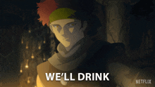Well Drink Luka GIF - Well Drink Luka Witcher GIFs