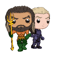 Thumbs Up Aquaman Sticker - Thumbs Up Aquaman Orm Curry Stickers