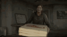 The Last Of Us Ellie GIF - The Last Of Us Ellie Pizza GIFs