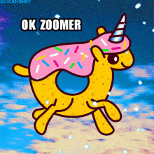 Unicorn Ok Zoomer GIF - Unicorn Ok Zoomer Rainbow GIFs