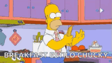Bacon Homer Simpson GIF