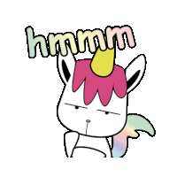 Unicorn Cute Sticker - Unicorn Cute Horse Stickers