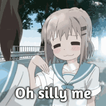 Silly Me Anime GIF - Silly Me Anime Oh Silly Me GIFs