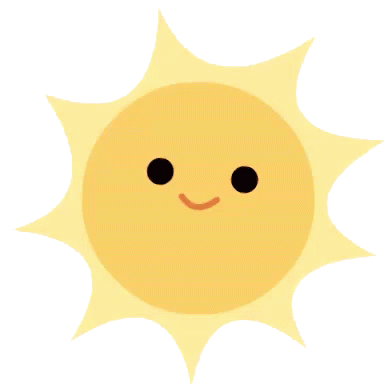 Sun Smile Sticker - Sun Smile Stickers