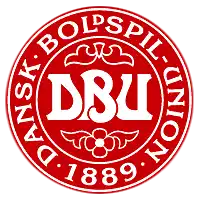 a red and white logo for the danish bolspil union