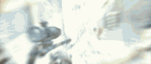 a blurred image of a building with a sign that says ' a & a ' on it