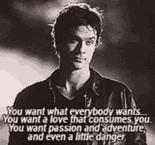 Damon Salvatore You Want What Everybody Wants GIF - Damon Salvatore You Want What Everybody Wants GIFs