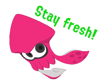 Stay Fresh Splatoon Sticker - Stay Fresh Splatoon Splatoon2 Stickers